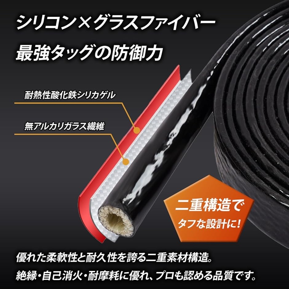一部部品代 熱も摩擦もシャットアウト防火ホース 耐火ホース シリコン 防火