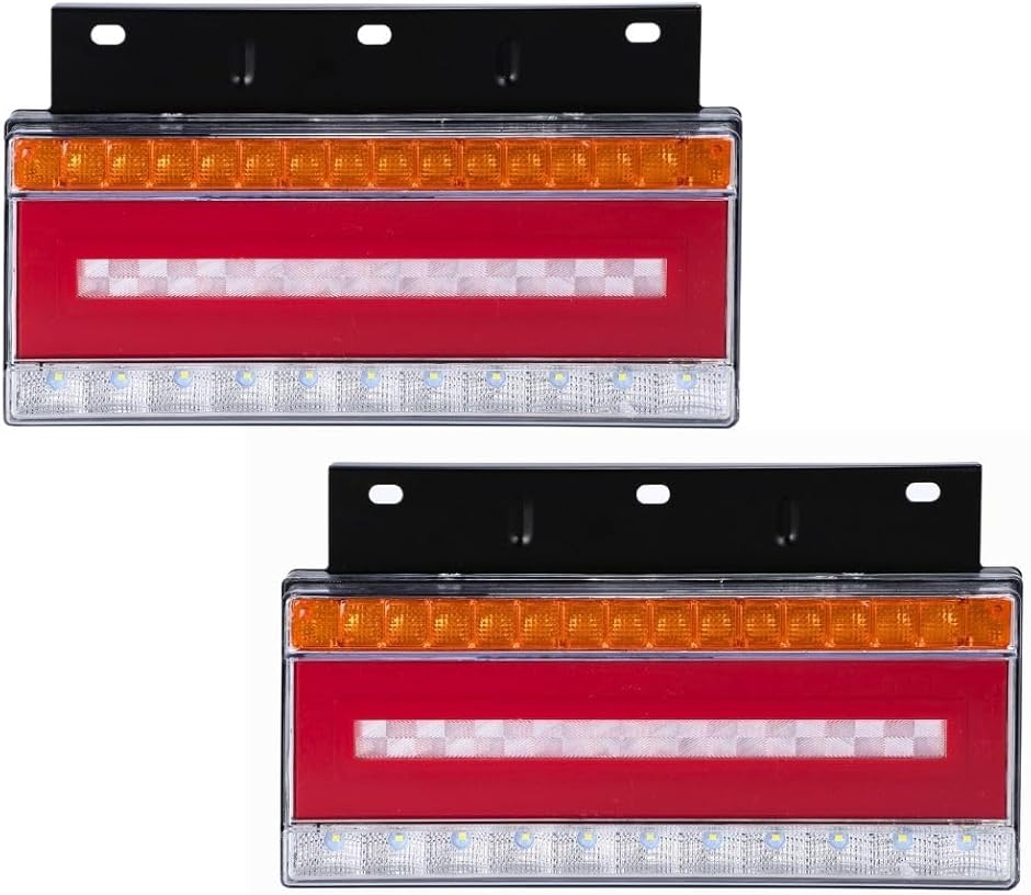 トラック 24V LED テールランプ 左右セット 流れるウインカー