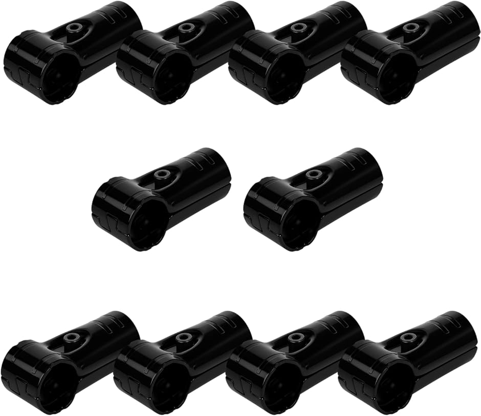 10個セット イレクターパイプ メタルジョイント Φ28mm ボルト ナット