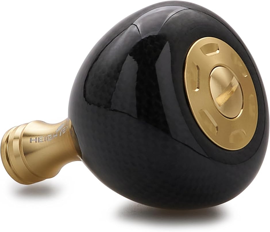 36mm リール ハンドル ノブ 9.7g カーボン製 シマノ ダイワ 通用 Daiwa