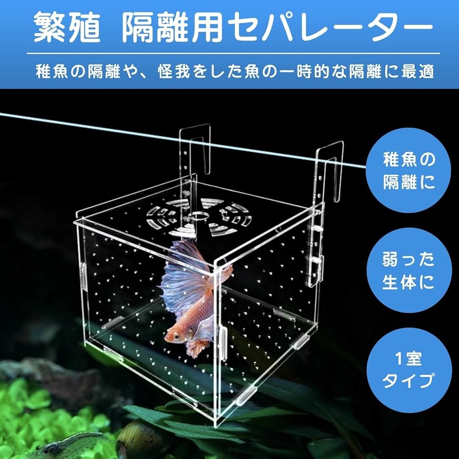 繁殖 隔離 ボックス 水槽 産卵ケース 稚魚 孵化 メダカ グッピー