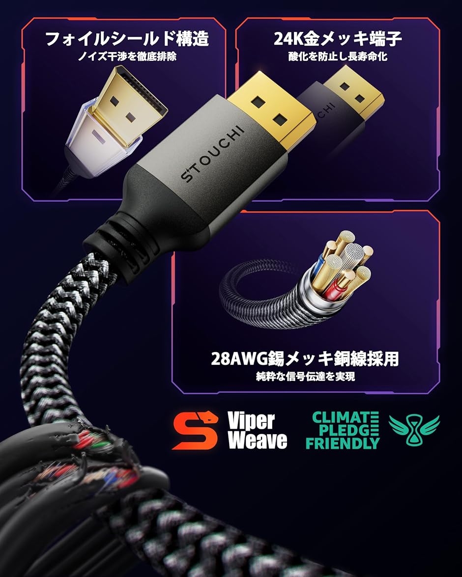 benq（ディスプレイケーブル）｜PCケーブル、コネクタ｜パソコン周辺