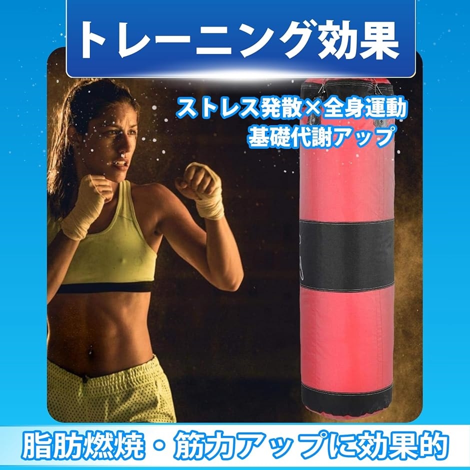 サンドバッグ 吊り下げ 中身なし 格闘技 ボクシング 空手 キック