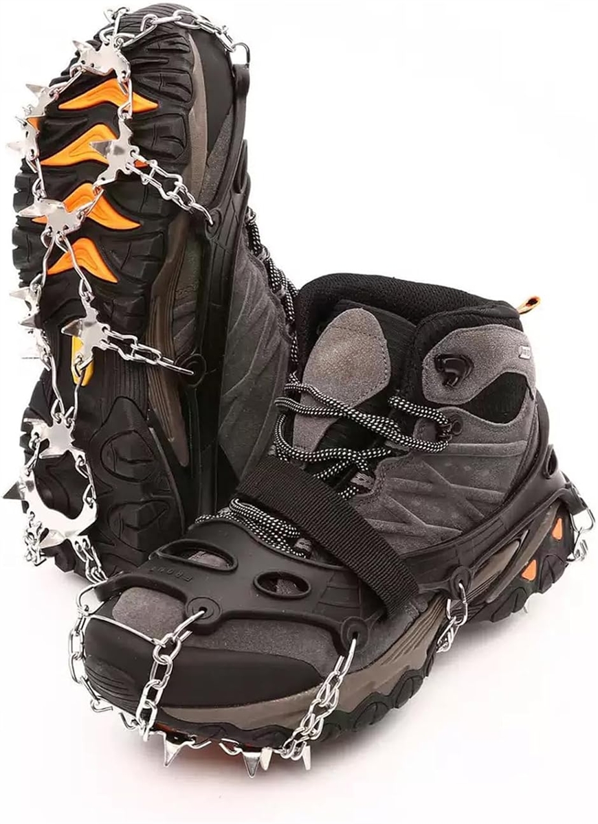 アイゼン 登山 24本爪 軽量 チェーンスパイ...の詳細画像2