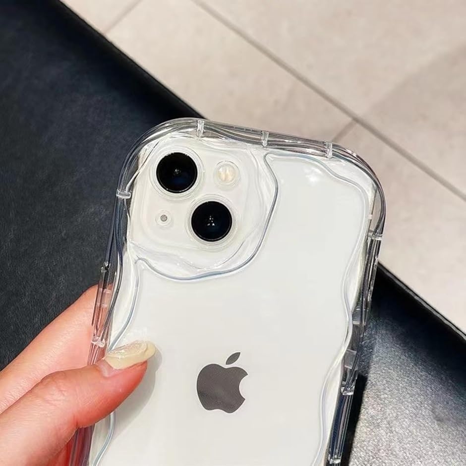 うねうね模様 ウェーブ スマホ ケース《波状が...の詳細画像3