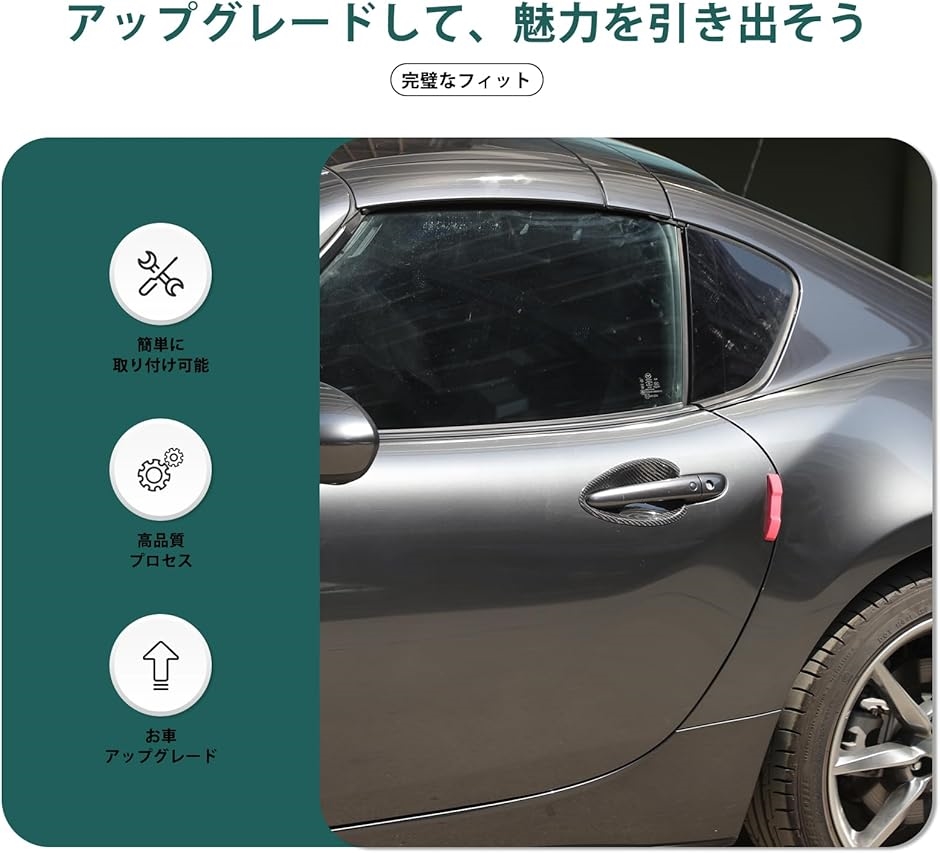 新型 マツダ ロードスター ND系 専用 ドアハンドルプロテクター ドア