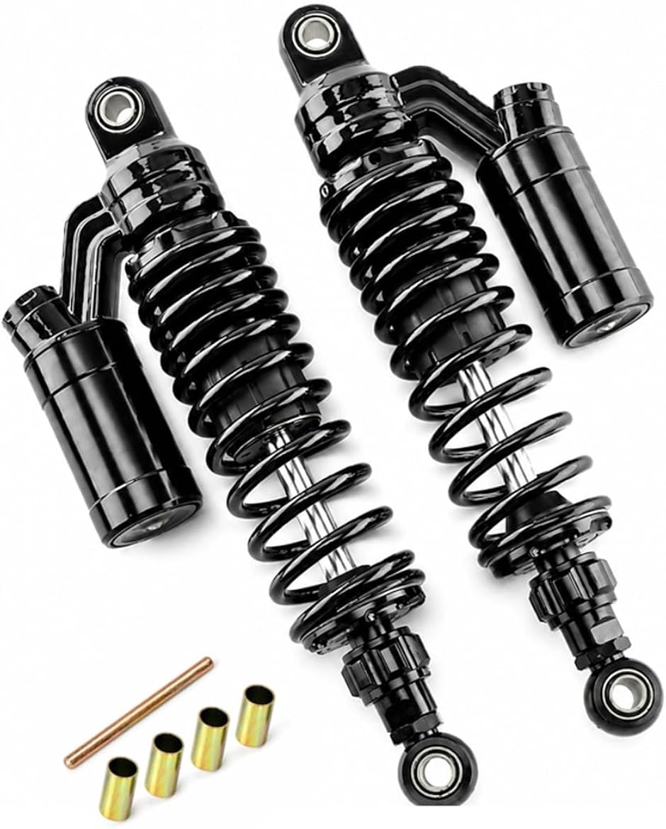 オーリンズタイプ リアサスペンション タンク別体 ショック 黒 2本セット 互換品】320mm オーリンズタイプ リアサスペンション 2本セット タンク