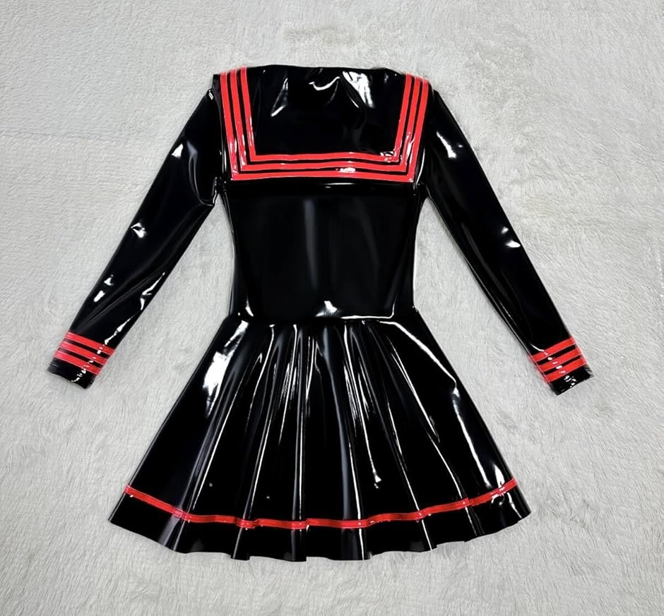 【美品⭐︎未使用】ルフィル　セーラートップスブラック m.jpg