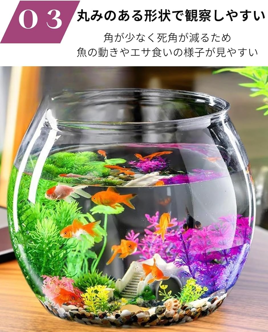 To all genie 金魚鉢 水槽 メダカ 容器 飼育 アクリル プラスチック