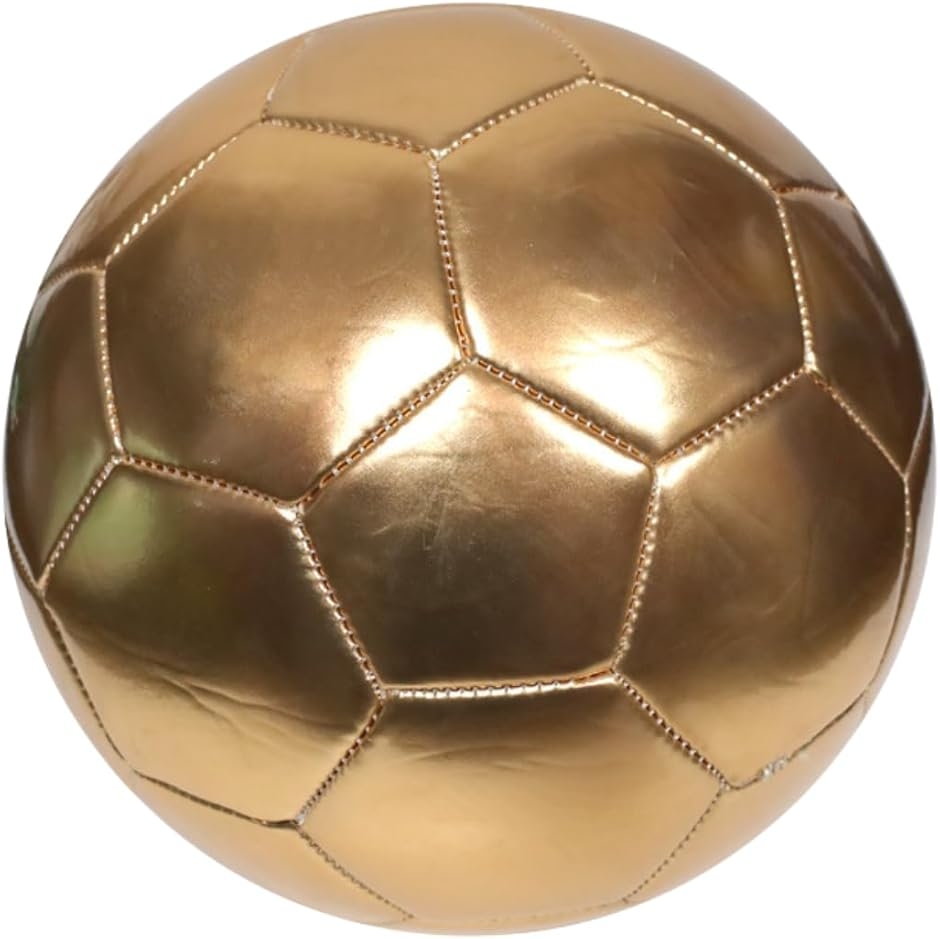 サッカーボール 5号 金色 小学生 大人用 子供 練習球 観賞用 ギフト