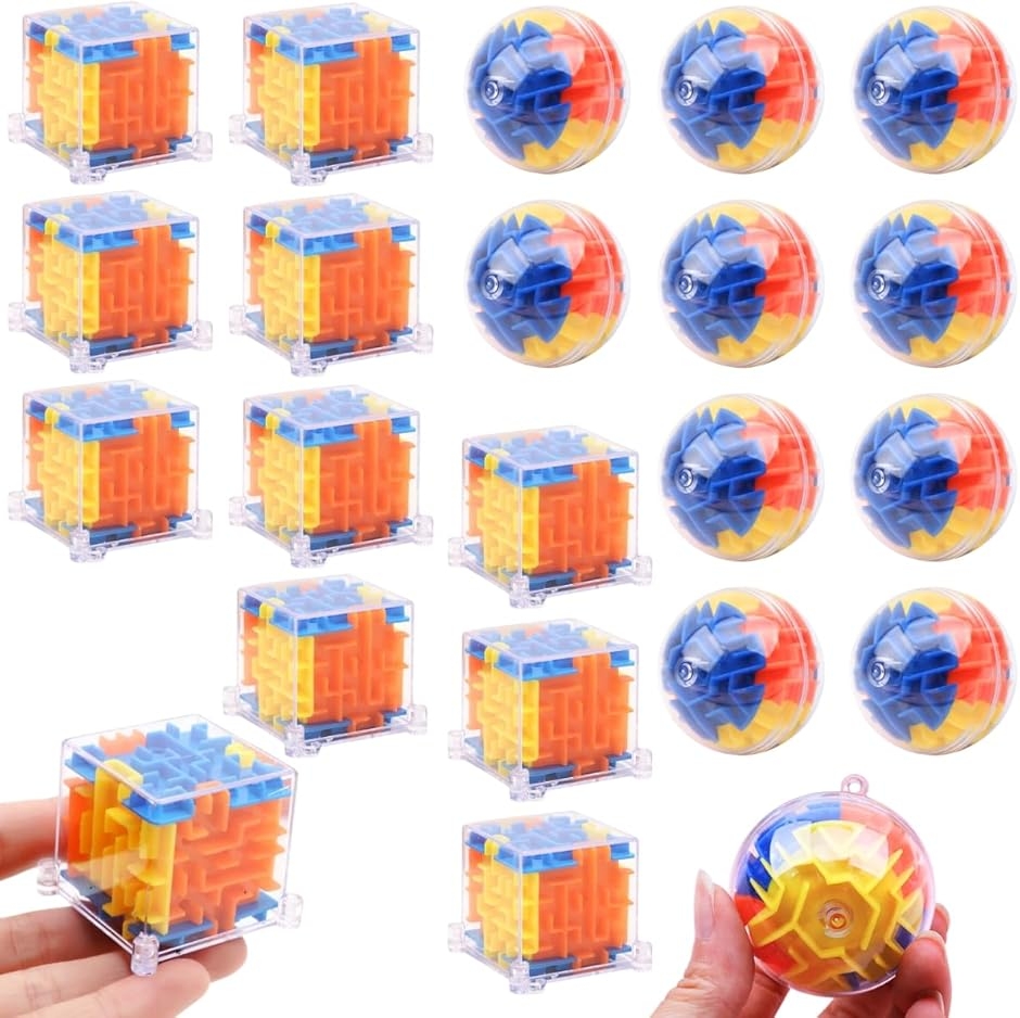 立体迷路 景品 パズル おもちゃ ミニキューブ 3D 縁日 20個