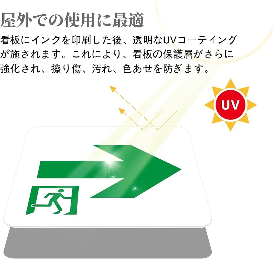 非常口 看板 EXIT 緊急出口 安全出口ステッカー サインプレート 避難