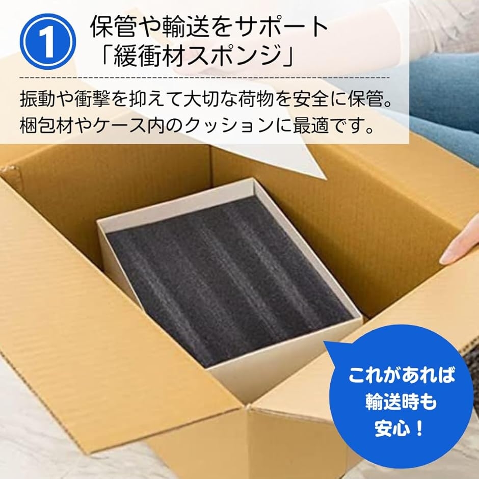 緩衝材 ウレタン クッション材 ウレタンフォーム スポンジ 衝撃吸収