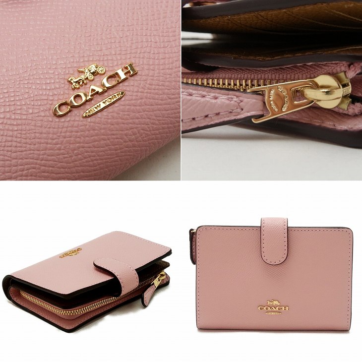 COACH コーチ 財布 二つ折り財布 長財布 レディース レザー ロゴ