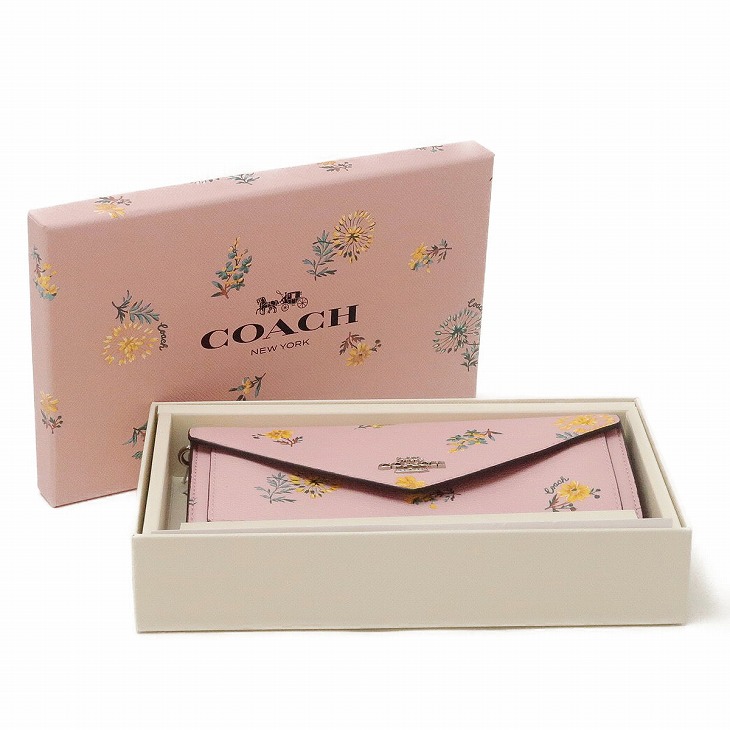 そ*♡様 COACH 花柄 長財布新品 楽天市場】コーチ COACH 財布 レディース 長財布 花柄 ラウンド