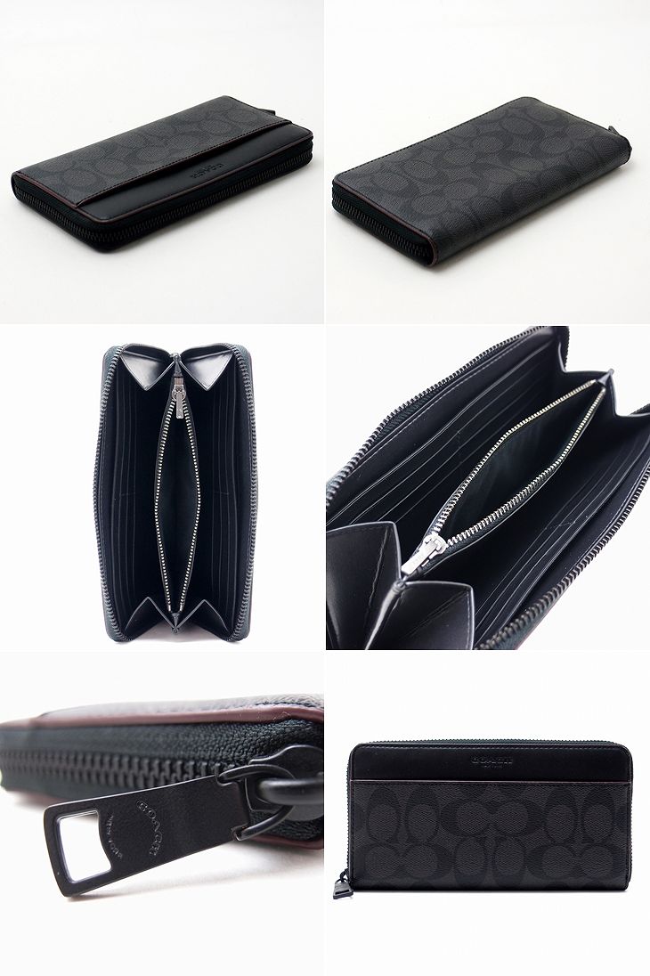 COACH（コーチ） 【並行輸入品】コーチ 財布 メンズ 長財布 ラウンド