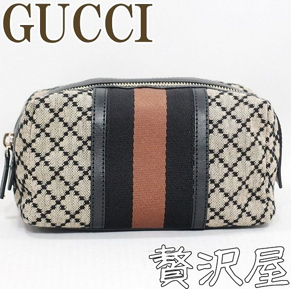 グッチ GUCCI ポーチ コスメポーチ ディアマンテ 256636-FXOCG-8963