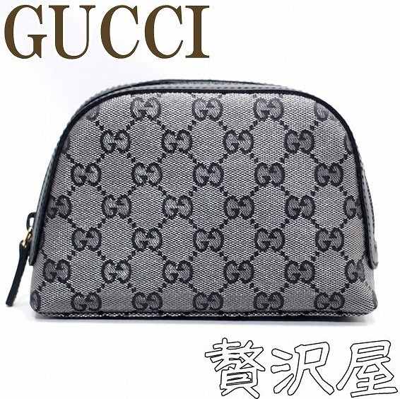 グッチGUCCI ポーチ 化粧ポーチ GGキャンバス コスメポーチ GUCCI