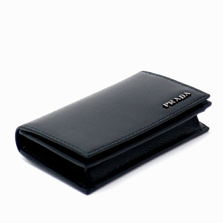 PRADA 【並行輸入品】プラダ カードケース 名刺入れ メンズ NERO