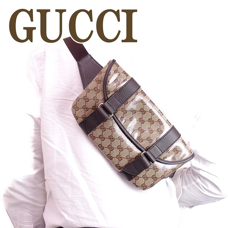 グッチ バッグ メンズ ショルダーバッグ GUCCI 斜めがけ ウエスト