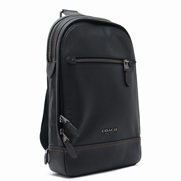 コーチ バックパック Voyage ナイロン 大容量 A4収納 ブラック
