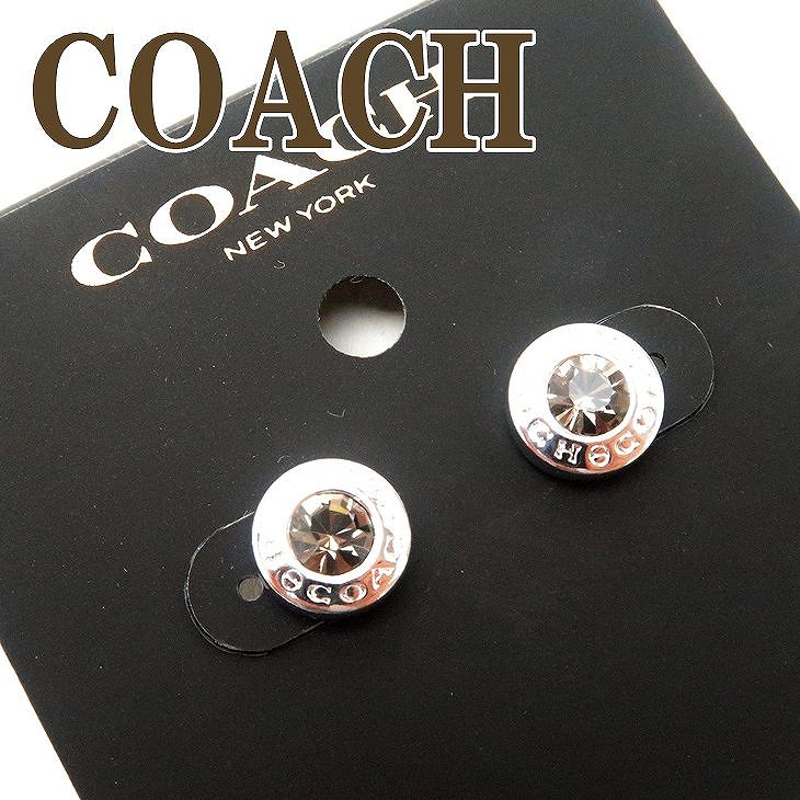 coachのピアス COACH（コーチ） 【並行輸入品】コーチ ピアス ラインストーン 一粒