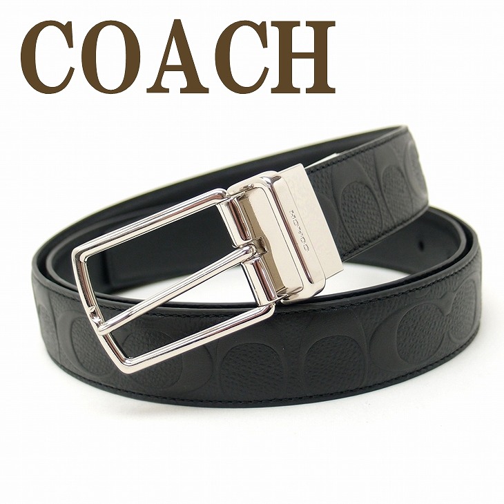 コーチ ベルト メンズ COACH レザー 55158BLK :55158BLK:贅沢屋 - 通販