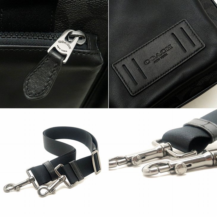 美品】A4収納可 COACH コーチ 2way ビジネスバッグ オールレザー