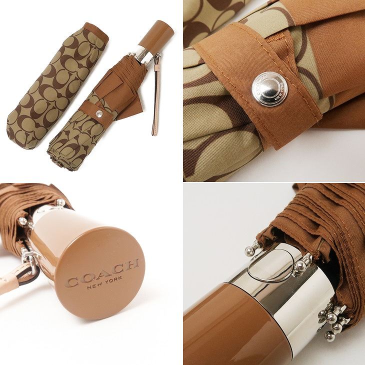 COACH（コーチ） 【並行輸入品】コーチ 傘 メンズ 折りたたみ傘 かさ
