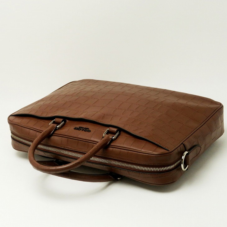 コーチ　ビジネスバッグ　2WAY 肩掛け　斜掛け　クロコ型押し　72980 COACH コーチ バッグ メンズ トートバッグ ビジネスバッグ