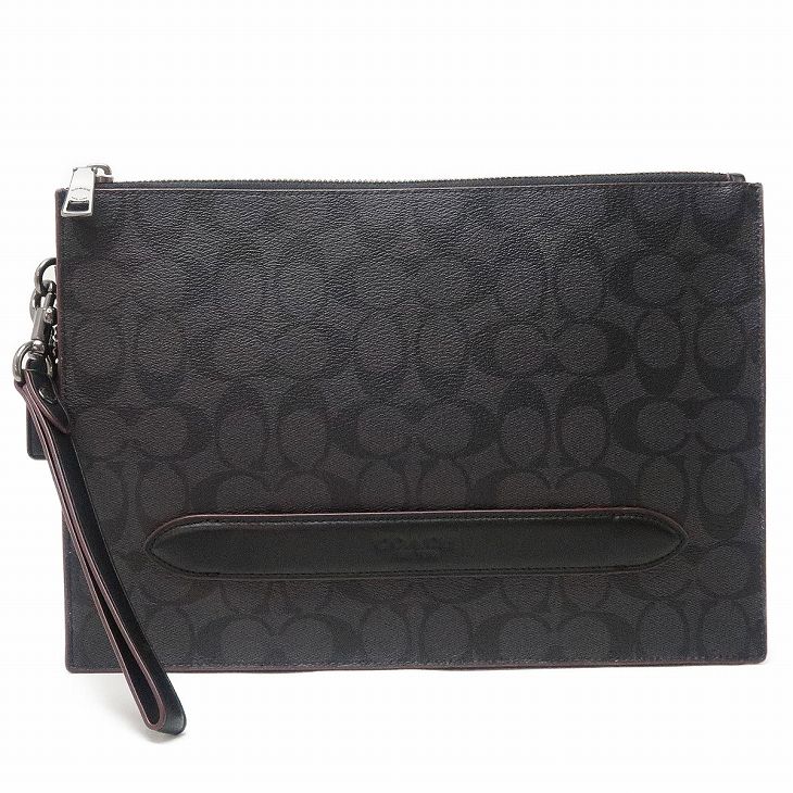 COACH コーチ クラッチバッグ がま口 シグネチャー リボン COACH（コーチ） 【並行輸入品】コーチ バッグ セカンドバッグ
