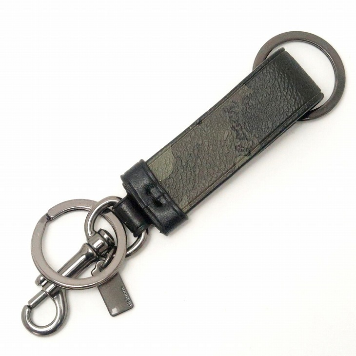 COACH 【並行輸入品】コーチ キーリング メンズ キーホルダー レザー