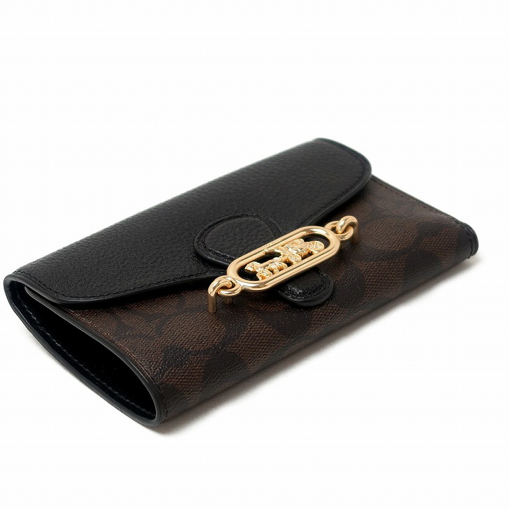 Brandol / COACH コーチ 二つ折り財布 シグネチャー 馬車ロゴ