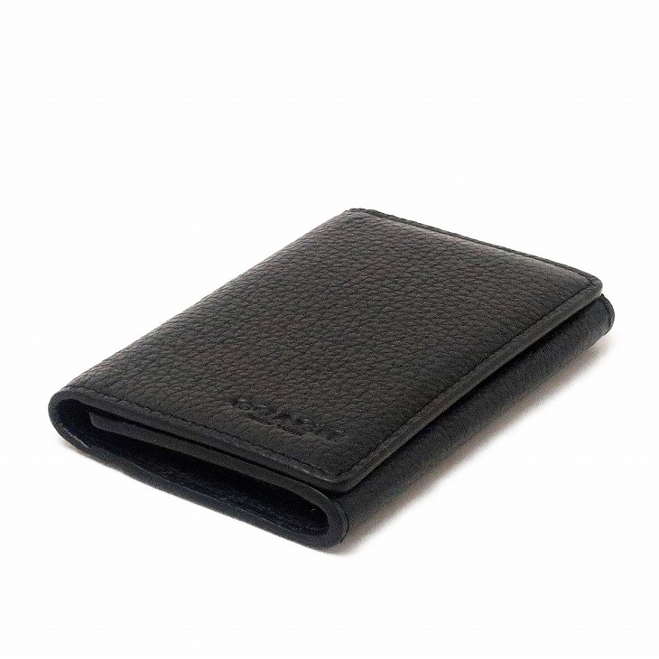 COACH ブラック 名刺入れ 定期入れ COACH（コーチ） 【並行輸入品】コーチ メンズ カードケース 名刺入れ
