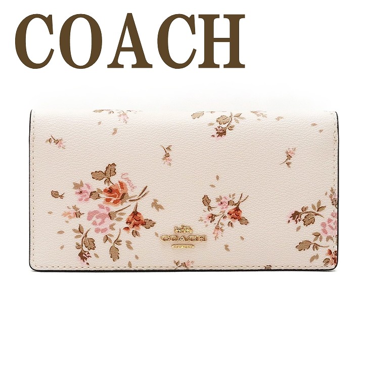 COACH 長財布 蝶のデザイン 小物
