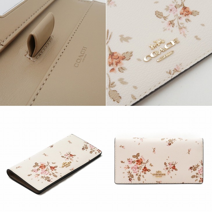COACH コーチ カードケース 新品 名刺入れ フローラル 花柄