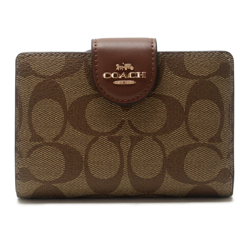 とても綺麗/COACH/シグネチャー/長財布/正規品 楽天市場】コーチ 財布 レディース COACH 折り財布 シグネチャー