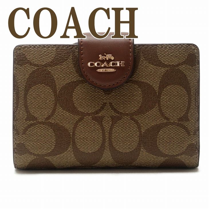 COACH コーチ 長財布 レディース レザー : ニューヨーク