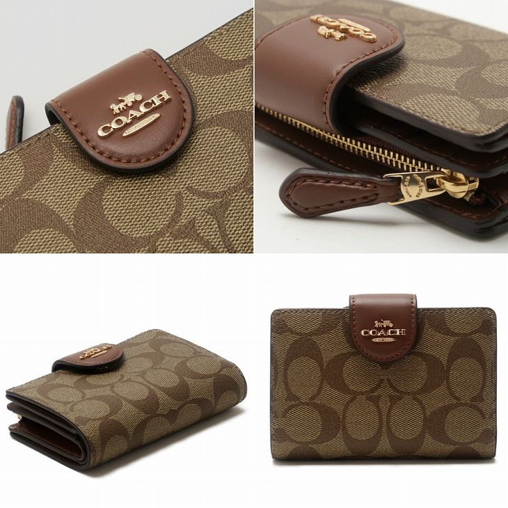 【新品】COACH がさばる財布を持ちたくない時に❤︎ コインケース シグネチャー 新品】日本限定 COACH がさばる財布を持ち歩きたくない時に❤︎