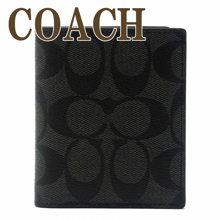 COACH 【並行輸入品】コーチ 財布 メンズ 二つ折り財布 カード