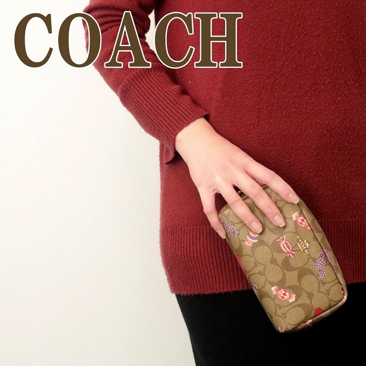 コーチ COACH ポーチ クラッチバッグ 化粧ポーチ コスメポーチ