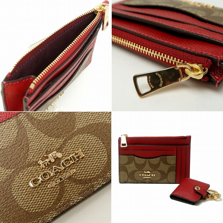 COACH コーチ 財布 レディース キーホルダー コインケース