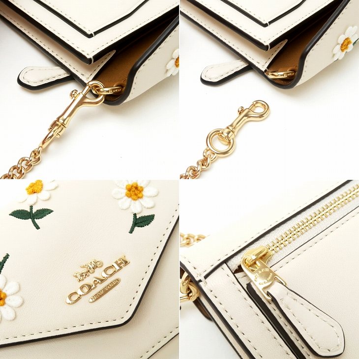 COACH 【並行輸入品】コーチ 財布 レディース 長財布 レザー 花