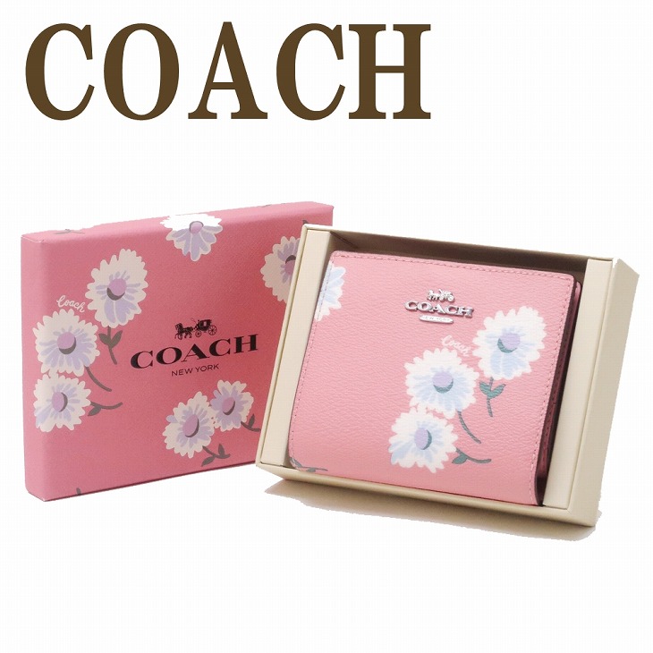 コーチ COACH 財布 レディース 二つ折り財布 花柄 フローラル フローラ 
