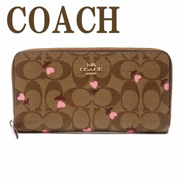 コーチ COACH 財布 長財布 レディース お花 花柄 フローラル