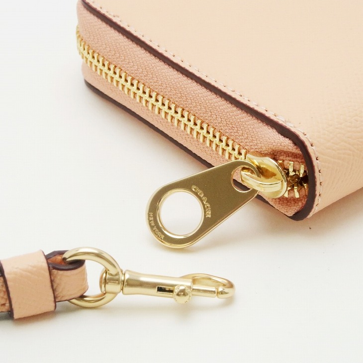 COACH 【並行輸入品】コーチ 財布 レディース 長財布 ストラップ
