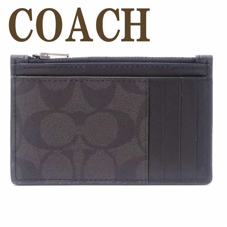 COACH コーチ 財布 メンズ カードケース コインケース IDケース