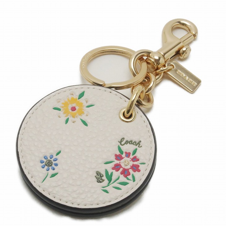 COACH コーチ キーホルダー レディース キーリング 手鏡 鏡