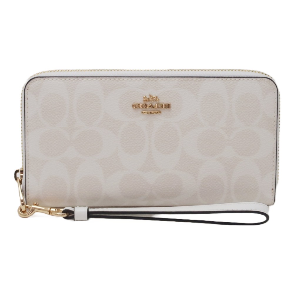 コーチ COACH 財布 レディース 長財布 ストラップ ラウンドファスナー C4452 | COACH | 05