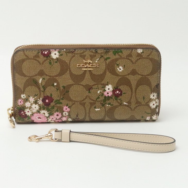 コーチ COACH 財布 レディース 長財布 花柄 ストラップ ラウンドファスナー シグネチャー ピンク レザー C4456IME7V :  c4456ime7v : 贅沢屋 - 通販 - Yahoo!ショッピング